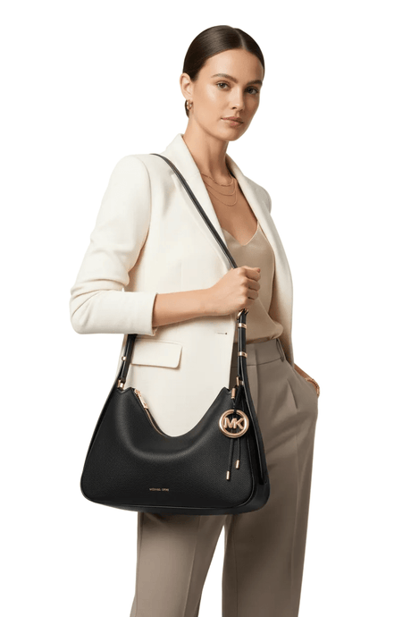MICHAEL KORS Nolita Medium Signature Logo Shoulder Bag MK51 - Runner