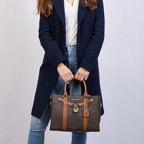 MICHAEL KORS Nouveau Hamilton Large Satchel MK58 - Runner