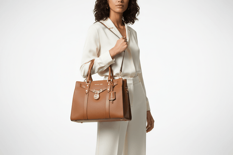 MICHAEL KORS Nouveau Hamilton Large Satchel MK63 - Runner