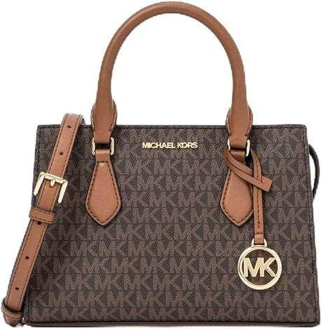MICHAEL KORS Sheila Small Faux Saffiano Leather Satchel MK68 - Runner