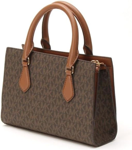 MICHAEL KORS Sheila Small Faux Saffiano Leather Satchel MK68 - Runner