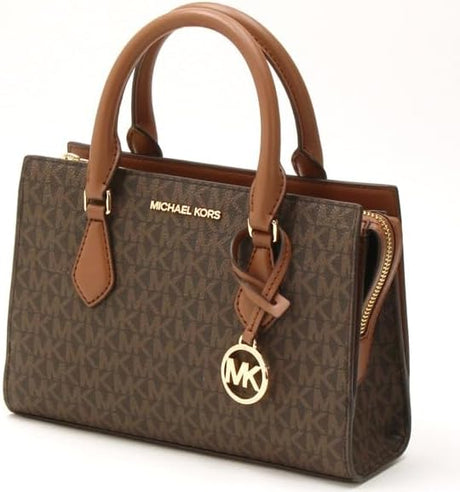 MICHAEL KORS Sheila Small Faux Saffiano Leather Satchel MK68 - Runner