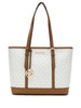 MICHAEL KORS Vanilla PVC Jet Set Travel LG MK29 - Runner