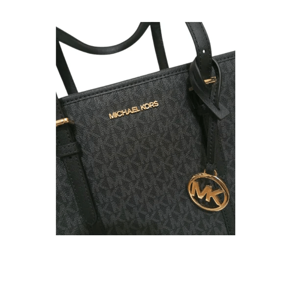 MICHAEL KORS Vanilla PVC Jet Set Travel LG MK30 - Runner