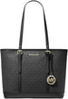 MICHAEL KORS Vanilla PVC Jet Set Travel LG MK30 - Runner