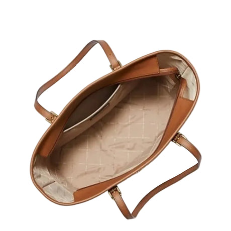 MICHAEL KORS Vanilla PVC Jet Set Travel LG MK31 - Runner