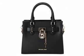 MICHAEL KORS Women's Hamilton Pebbled Leather Satchel Bag MK76 - Runner