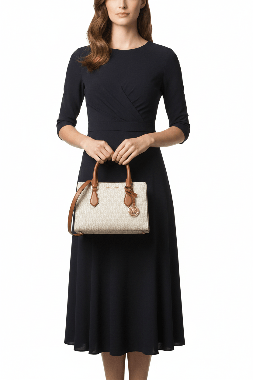 MICHAEL KORS Women's Sheila Small Faux Saffiano Leather MK73 - Runner