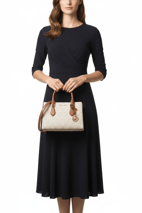 MICHAEL KORS Women's Sheila Small Faux Saffiano Leather MK73 - Runner