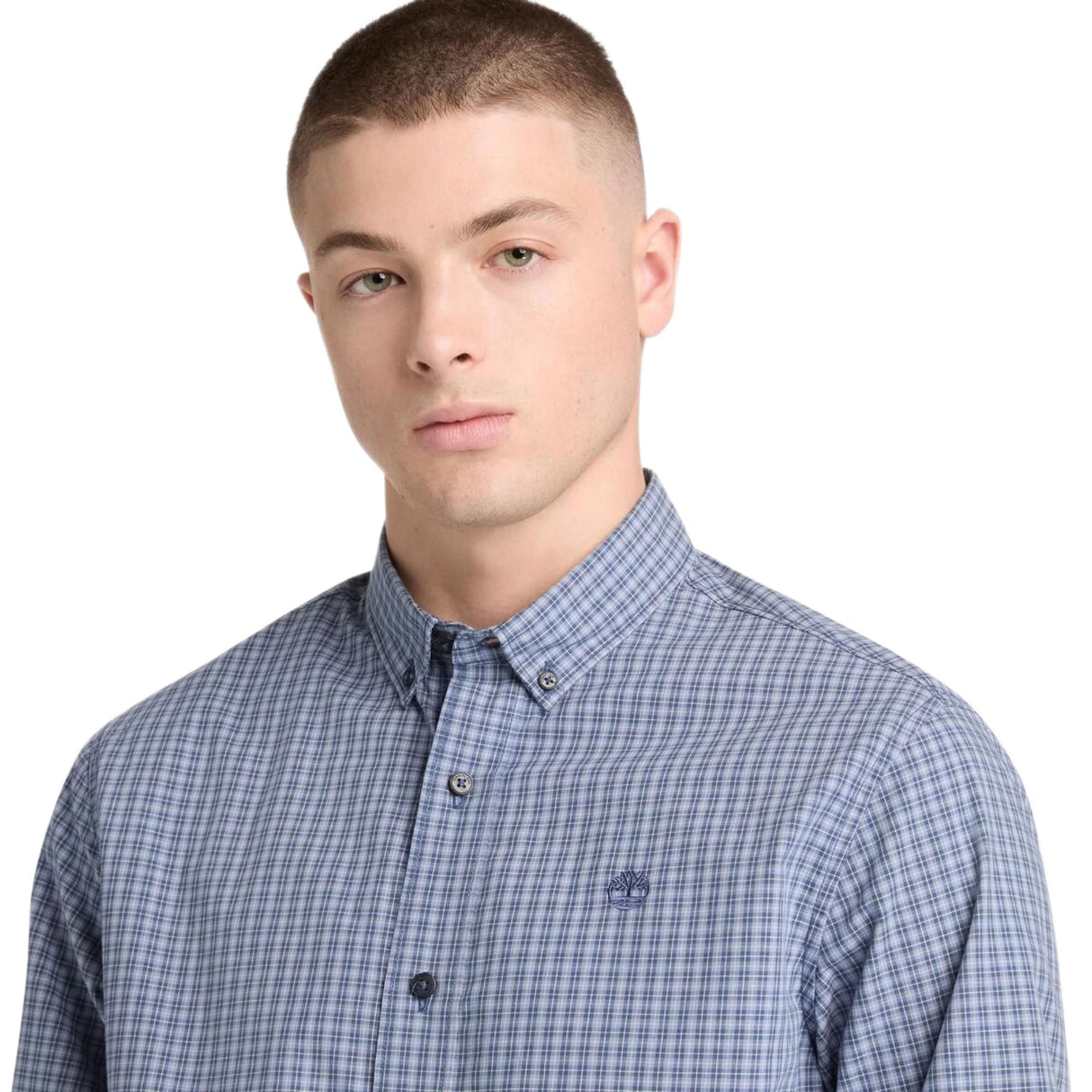 Micro Plaid Poplin Shirt - Runner