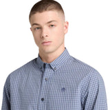 Micro Plaid Poplin Shirt - Runner