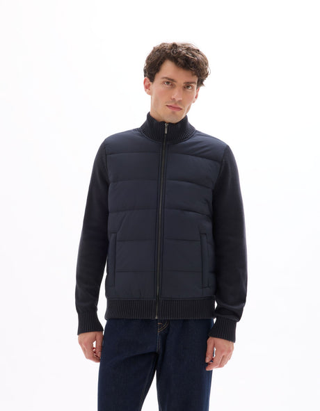 Milano Knit Bomber Jacket - Runner