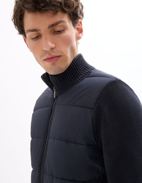 Milano Knit Bomber Jacket - Runner