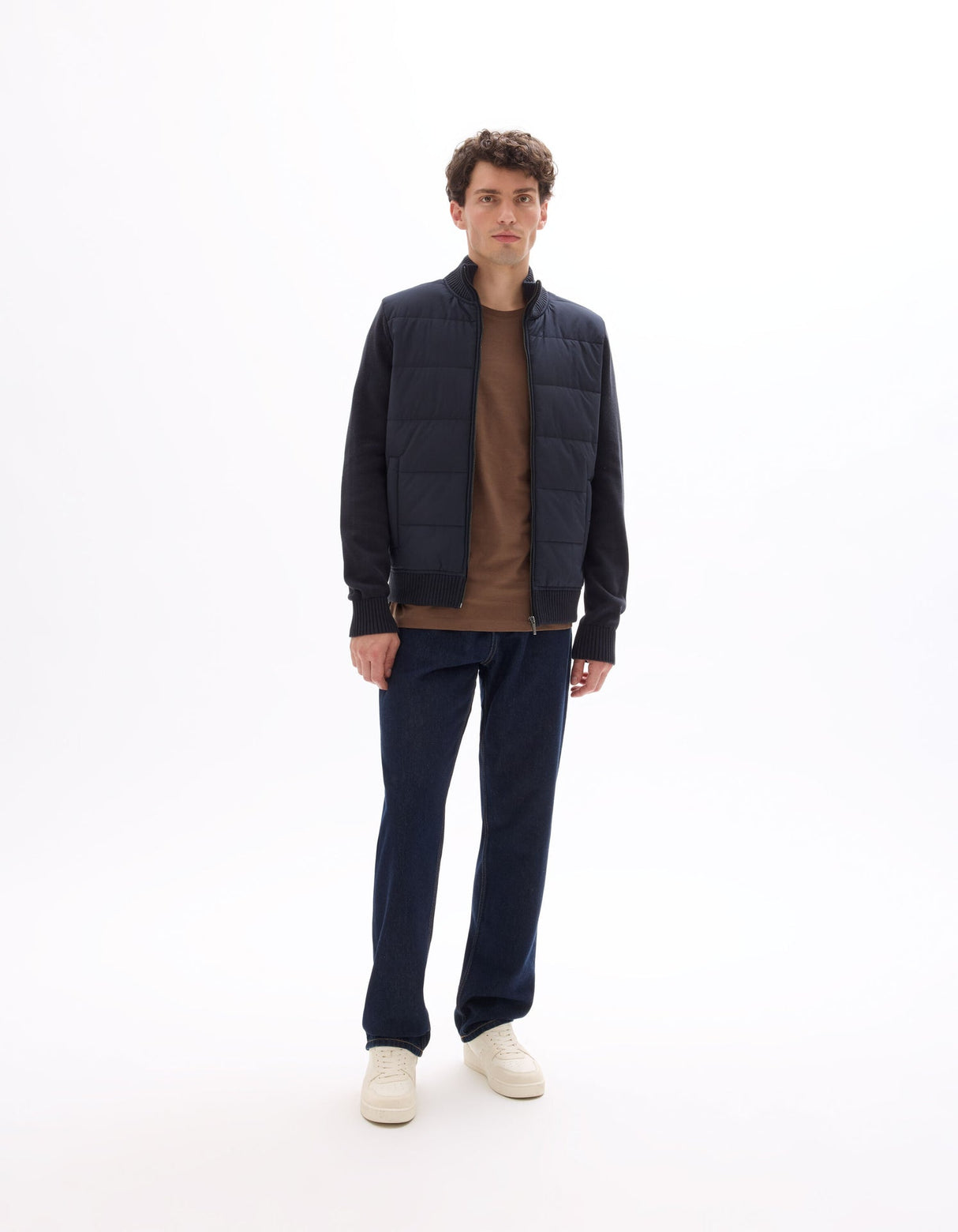 Milano Knit Bomber Jacket - Runner