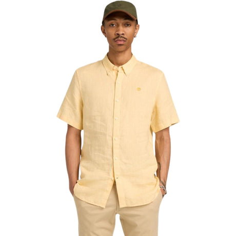 Mill Brook Linen Short Sleeve Shirt - Runner