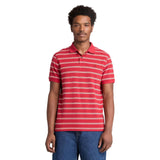 Millers River 4 Rows Stripes Short Sleeve Polo - Runner