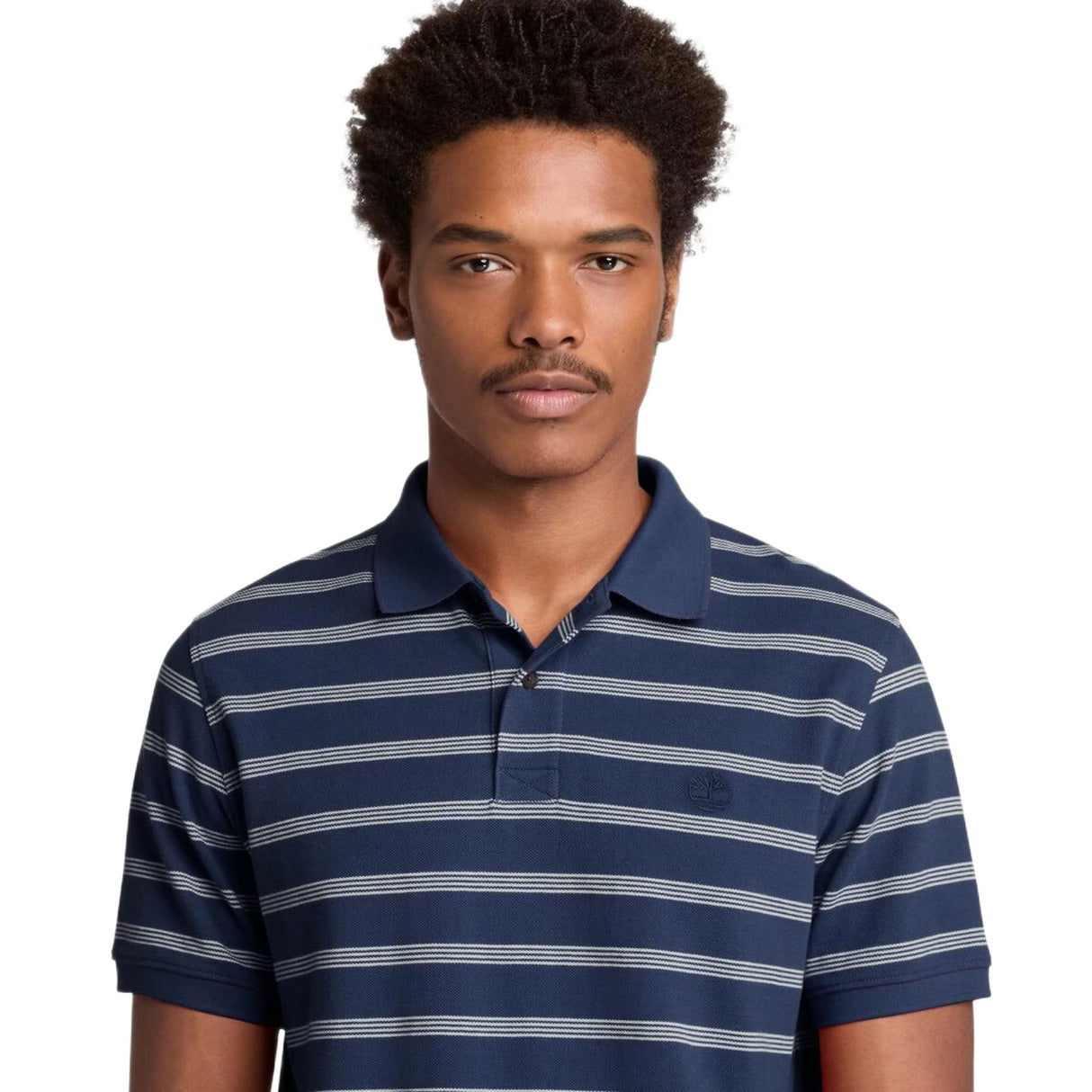 Millers River 4 Rows Stripes Short Sleeve Polo - Runner