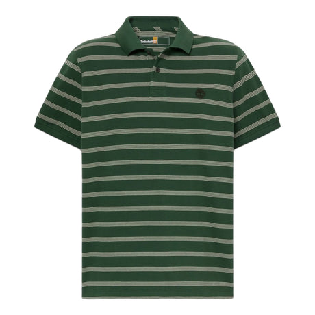 Millers River 4 Rows Stripes Short Sleeve Polo - Runner
