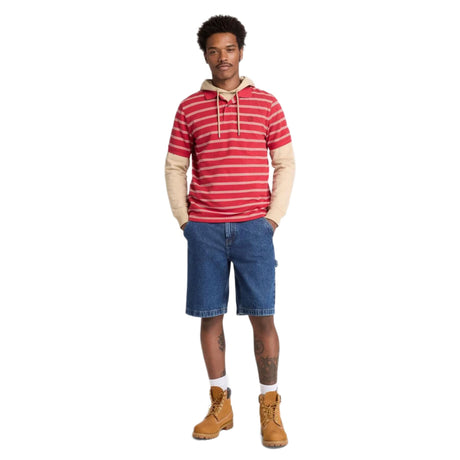 Millers River 4 Rows Stripes Short Sleeve Polo - Runner