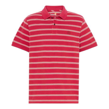 Millers River 4 Rows Stripes Short Sleeve Polo - Runner