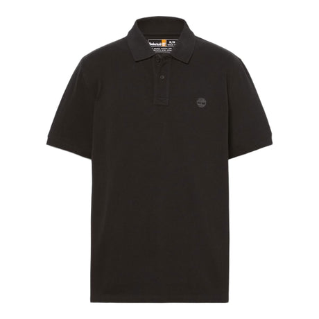 MILLERS RIVER Pique Short Sleeve Polo Black - Runner