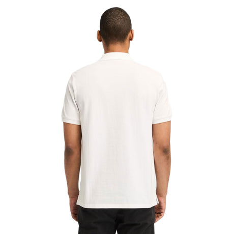 MILLERS RIVER Pique Short Sleeve Polo White - Runner