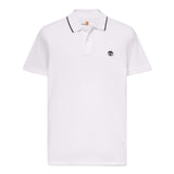 Millers River Printed Neck Short Sleeve Polo - Runner