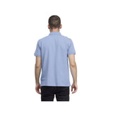 Millers River Printed Neck Short Sleeve Polo - Runner