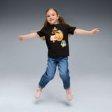 Moody Cat Graphic T-shirt II Kids - Runner