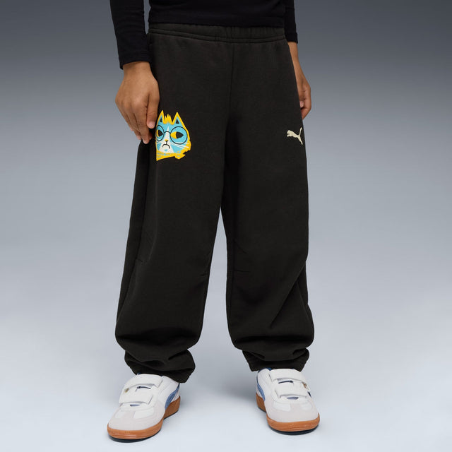 Moody Cat Sweatpants Kids - Runner