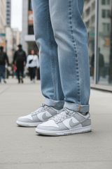 Nike Dunk Low Retro Shoes Gray - Runner