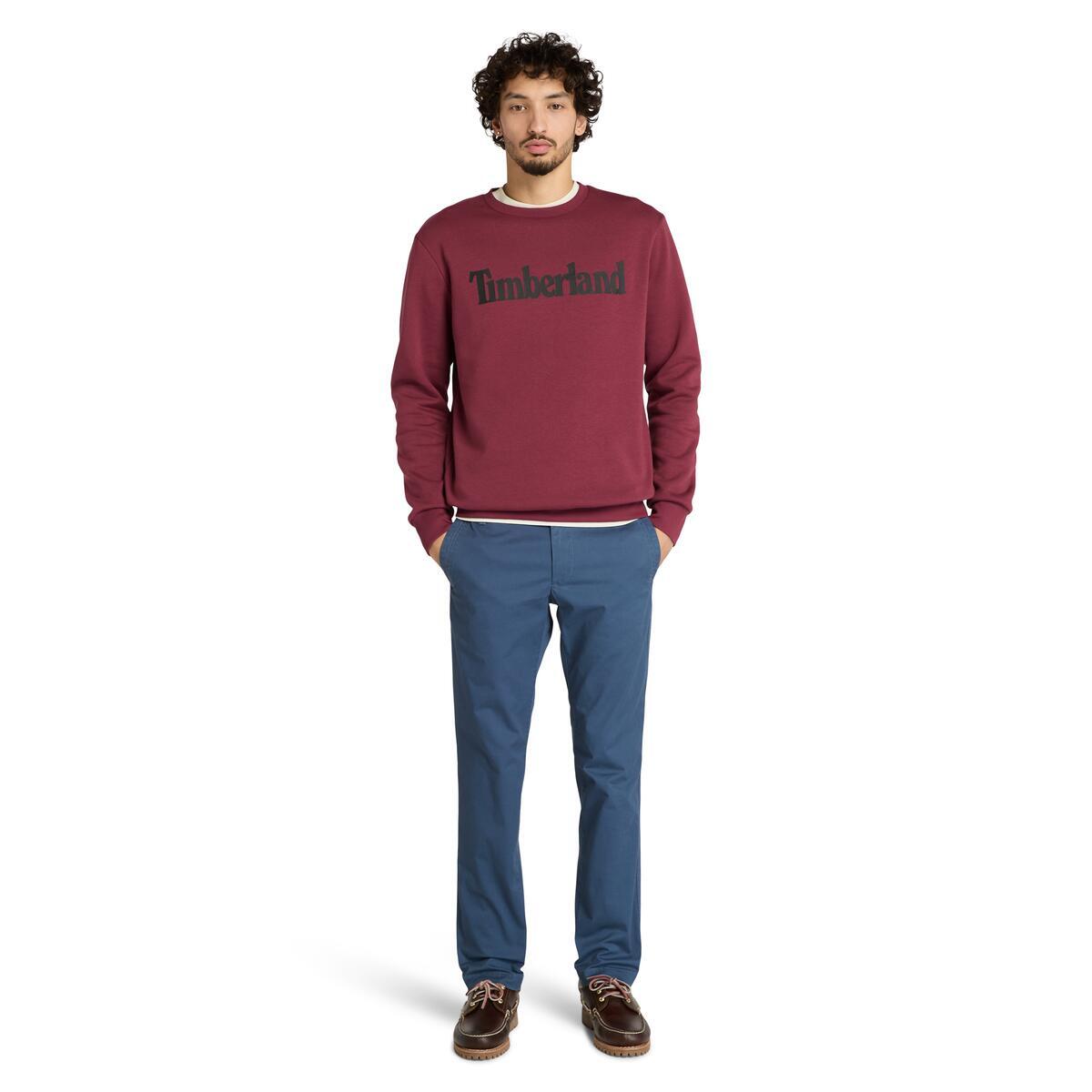 Northwood Wordmark Logo Brushback Crew Neck - Runner