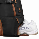 NOX LUXURY OPEN SERIES BACKPACK BLACK/BROWN - Runner