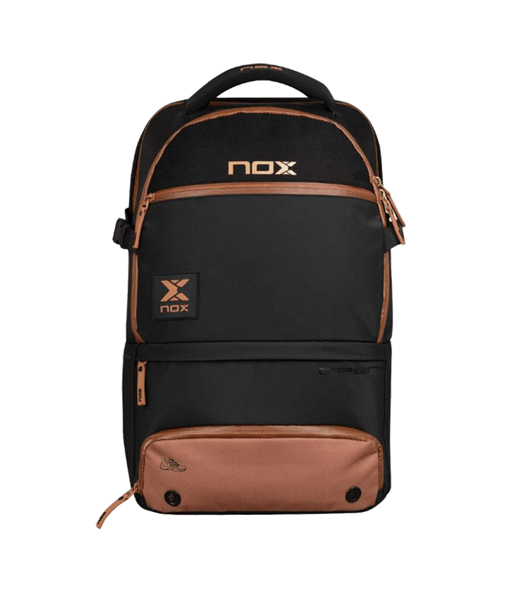 NOX LUXURY OPEN SERIES BACKPACK BLACK/BROWN - Runner