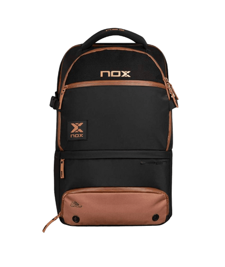 NOX LUXURY OPEN SERIES BACKPACK BLACK/BROWN - Runner