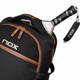 NOX LUXURY OPEN SERIES BACKPACK BLACK/BROWN - Runner