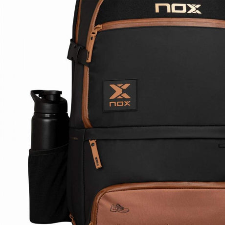 NOX LUXURY OPEN SERIES BACKPACK BLACK/BROWN - Runner