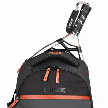 NOX LUXURY OPEN SERIES BACKPACK BLACK/RED - Runner