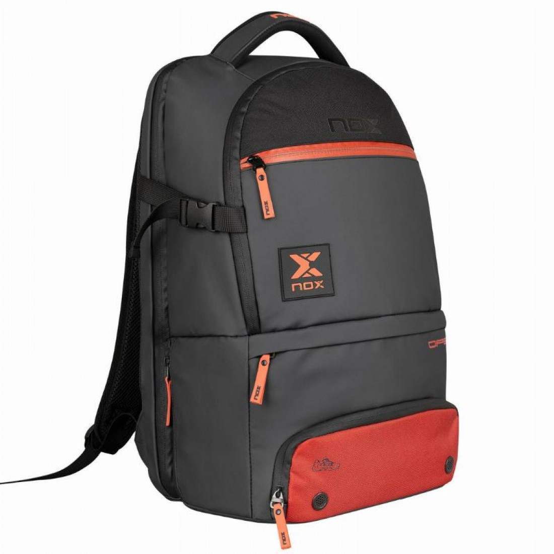 NOX LUXURY OPEN SERIES BACKPACK BLACK/RED - Runner