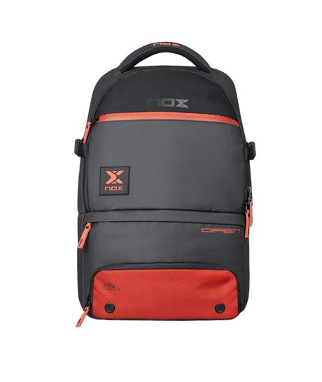 NOX LUXURY OPEN SERIES BACKPACK BLACK/RED - Runner