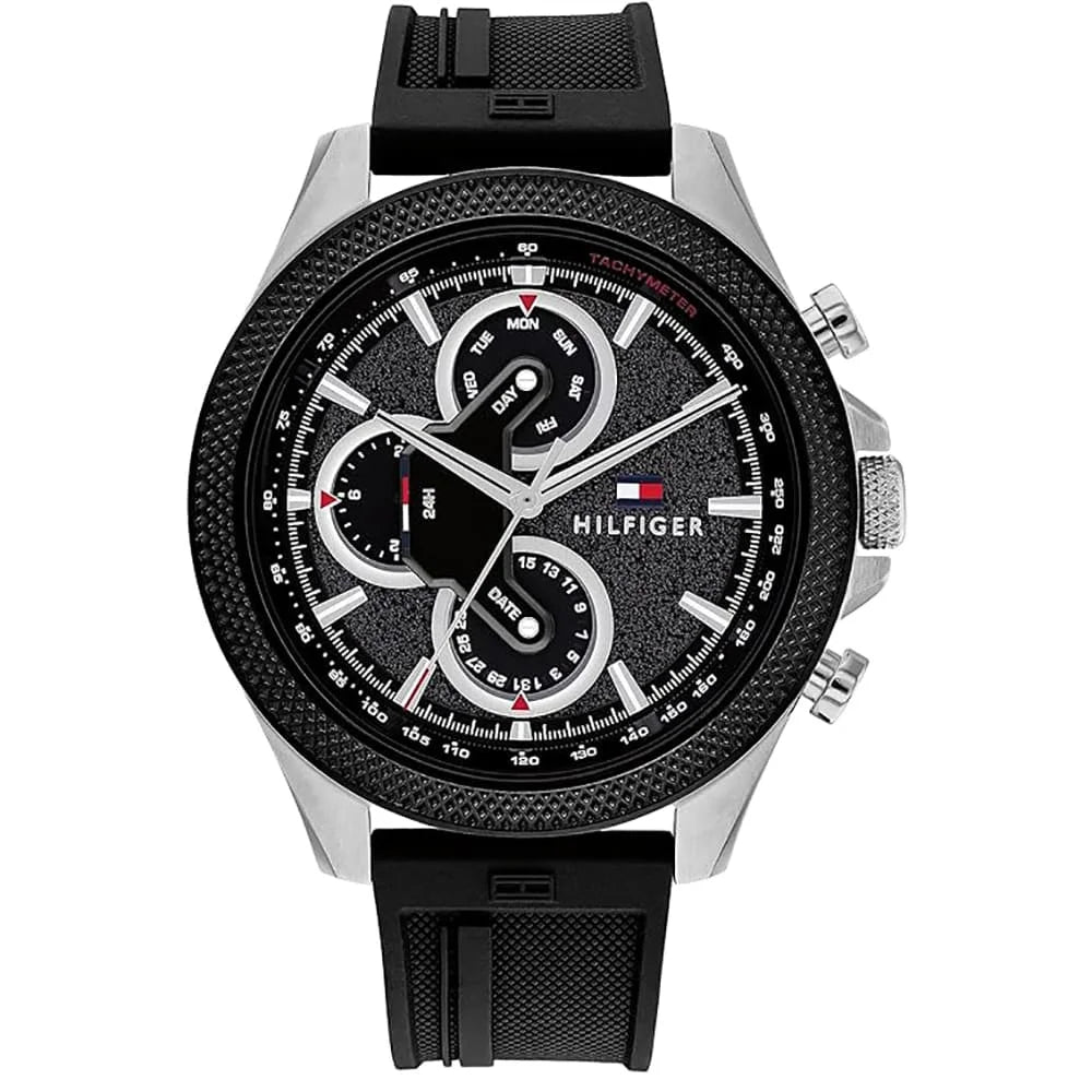 Original Tommy Hilfiger men Watch Large Sport 1792082 TTM50 - Runner