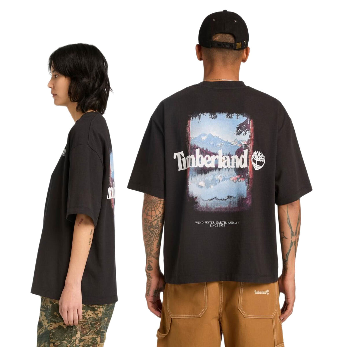 Outdoor Photo Back Graphic Tee - Runner