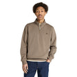 Oyster River Chest Logo Brushback 1/4 Zip Sweatshirt - Runner