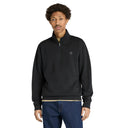 Oyster River Chest Logo Brushback 1/4 Zip Sweatshirt - Runner
