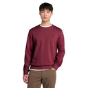 Oyster River Chest Logo Brushback Crew Neck - Runner