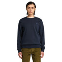 Oyster River Chest Logo Brushback Crew Neck - Runner