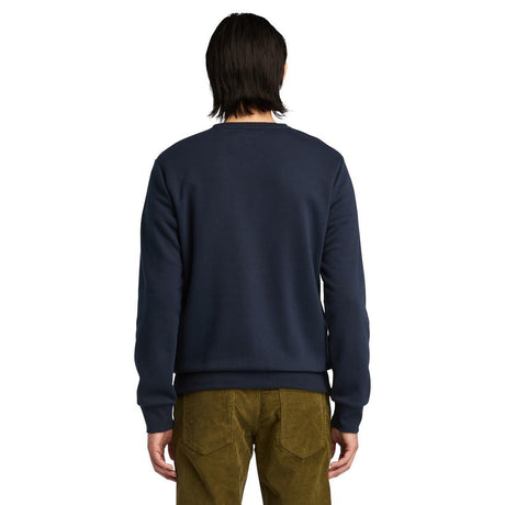 Oyster River Chest Logo Brushback Crew Neck - Runner