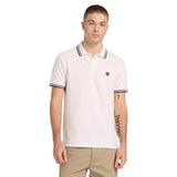 Oyster River Tipped Collar Ss Polo - Runner