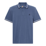 Oyster River Tipped Collar Ss Polo - Runner