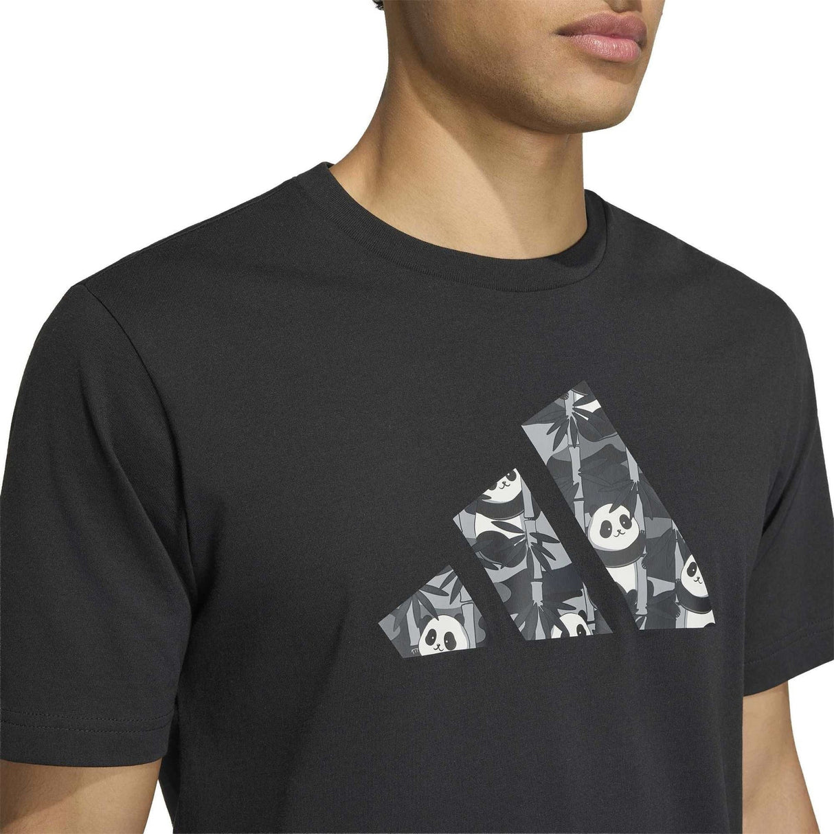 PANDA CHILL CAMO GRAPHIC T-SHIRT - Runner